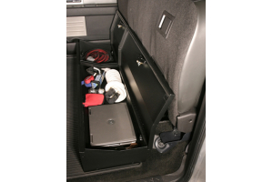 Tuffy Security Under Rear Seat Lockbox w/o Subwoofer - 2009-14 Ford F150 Crew Cab 