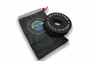Overland Vehicle Systems Recovery Ring 6.25in, Black