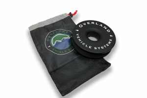 Overland Vehicle Systems Recovery Ring 6.25in, Black - 45,000lb Break Strength