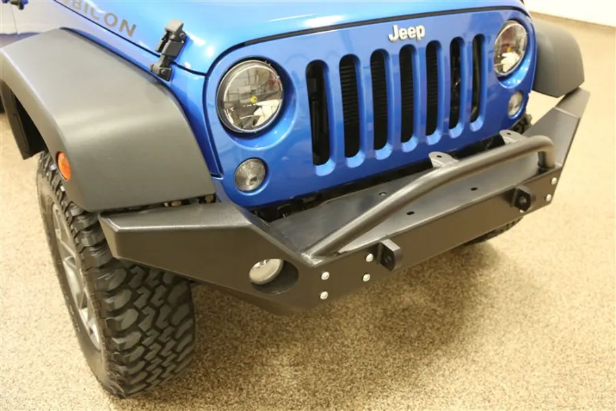 Rock Hard 4x4 Patriot Series Aluminum Full Width Front Bumper - JK