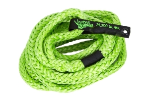 VooDoo Offroad Kinetic Recovery Rope Green 3/4in x 30ft