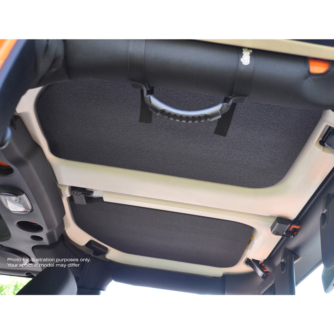 DEI Black Original Finish Complete Headliner Kit - JT