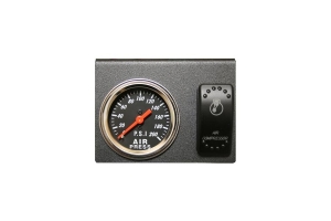 Bulldog Winch 200psi Air Pressure Gauge, Switch, and Bracket Set