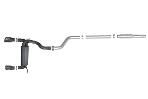 aFe Power Rebel Series 3in to 2.5in Cat-Back Exhaust w/ Black Tips - JL 2.0L