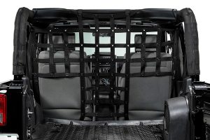 Dirty Dog 4x4 Pet Divider Behind Front Seats, Black - JK