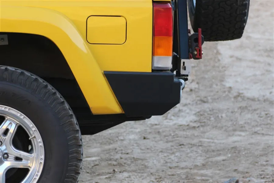 Rock Hard 4x4 Patriot Series Rear Bumper w/ Tire Carrier - XJ