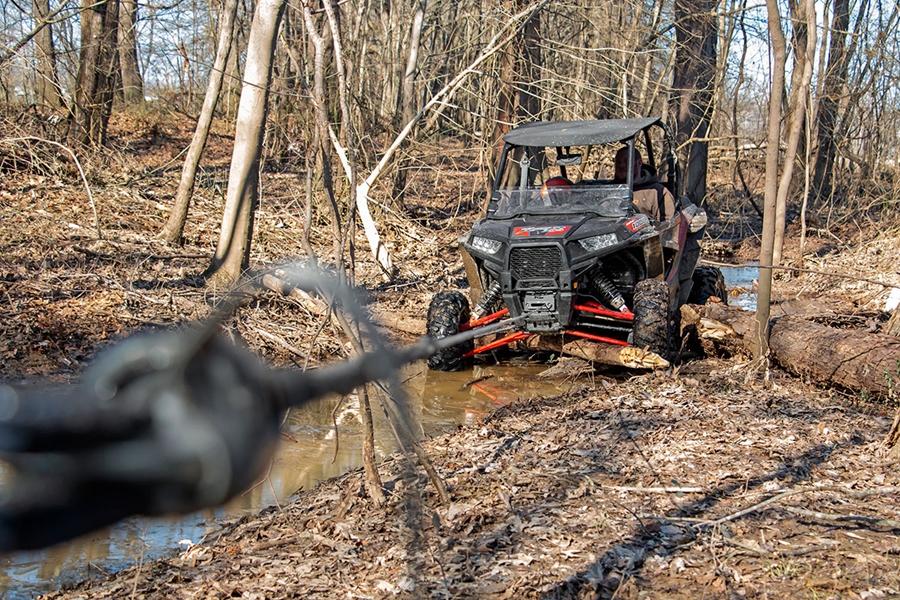 Rough Country 4500LB UTV/ATV Electric Winch w/ Synthetic Rope
