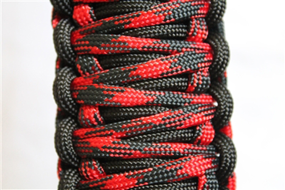 Bartact  Paracord Rear Grab Handles Black/Spider Bite