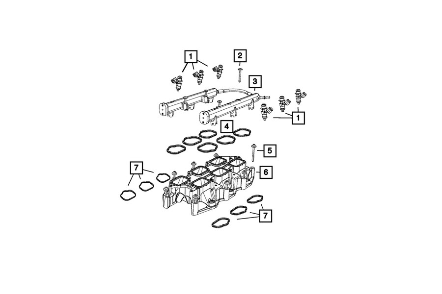 Mopar Intake Manifold Gasket - JT/JL