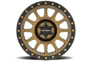 Method Race Wheels 305 NV Series Wheel 17x8.5 6x5.5 Bronze Matte Black Lip - Bronco 2021+