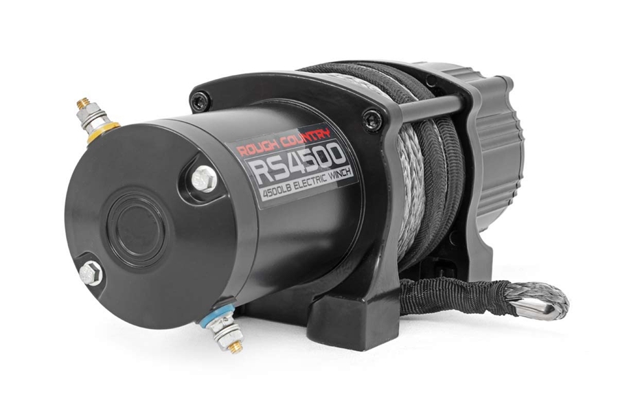 Rough Country 4500LB UTV/ATV Electric Winch w/ Synthetic Rope