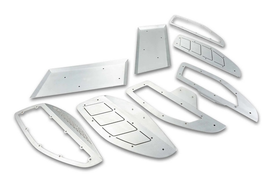 Motobilt Hood Vent Kit - Bare - JK 10A Rubicon