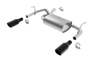 BORLA PERFORMANCE Touring Axle-Back Exhaust System  - JK 2012+