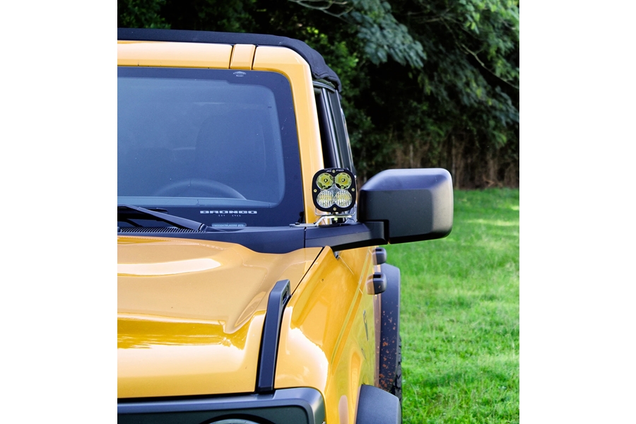 Motobilt A-Pillar LED Light Mount  - Bronco 2021+