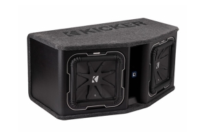 Kicker Dual 12in L7 2ohm Loaded Subwoofer Enclosure      