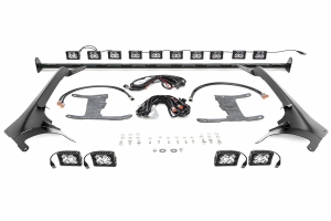ZROADZ Multi-LED Roof Cross Bar and 4-Pod A-Pllar Complete Kit  - JT/JL