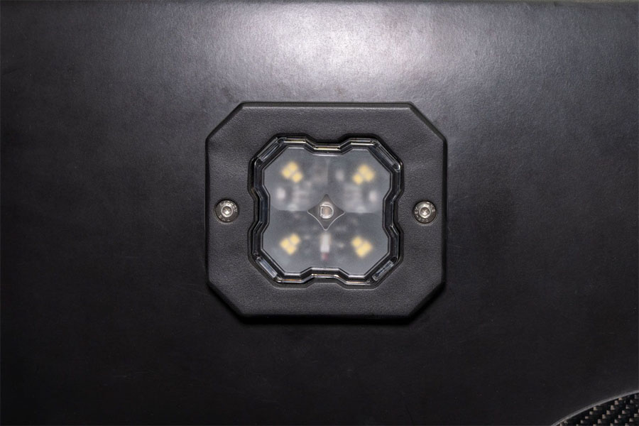Diode Dynamics Stage Series Rock Light Flush Mount Kit - Single