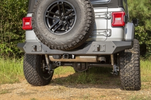 Rugged Ridge Spartan Full Width Rear Bumper  - JL