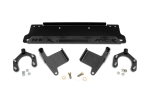 Rough Country Factory Bumper Winch Mounting Plate - JK