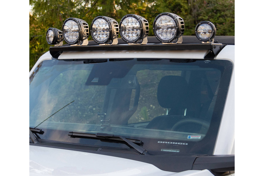 Grimm Offroad Windshield Light Bridge - Bronco 2021+