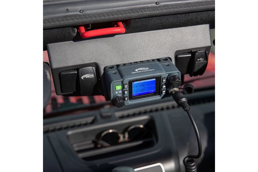 Rugged Radios Upper Windshield Radio Mount for GMR25 or ABM25 - JK