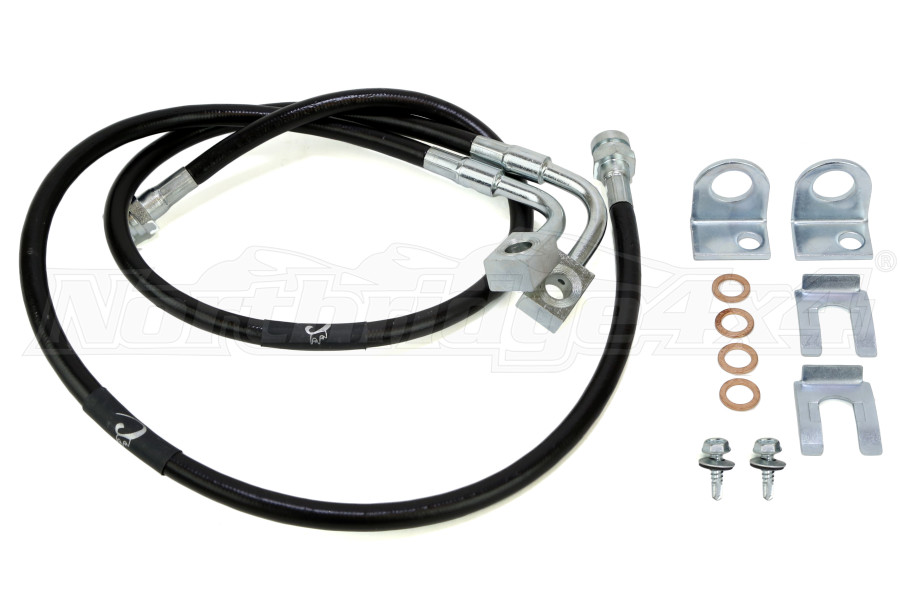 Jeep JK Crown Performance Extended Front Brake Lines - Jeep Rubicon  2007-2018 | JKFRONTLINES|Northridge4x4