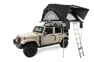 FreeSpirit Recreation High Country Series Premium 80in Roof Top Tent - Black