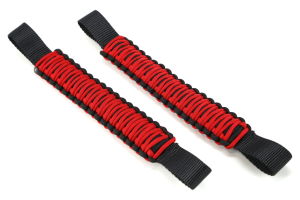 Bartact Paracord Headrest Grab Handle Red