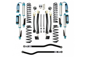 EVO Manufacturing 2.5in Enforcer PLUS Stage 3 Lift Kit w/ King 2.5 Shocks - JL Diesel