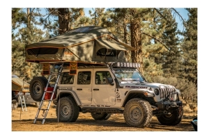 Roam Vagabond XL Rooftop Tent - Forest Green/Hyper Orange