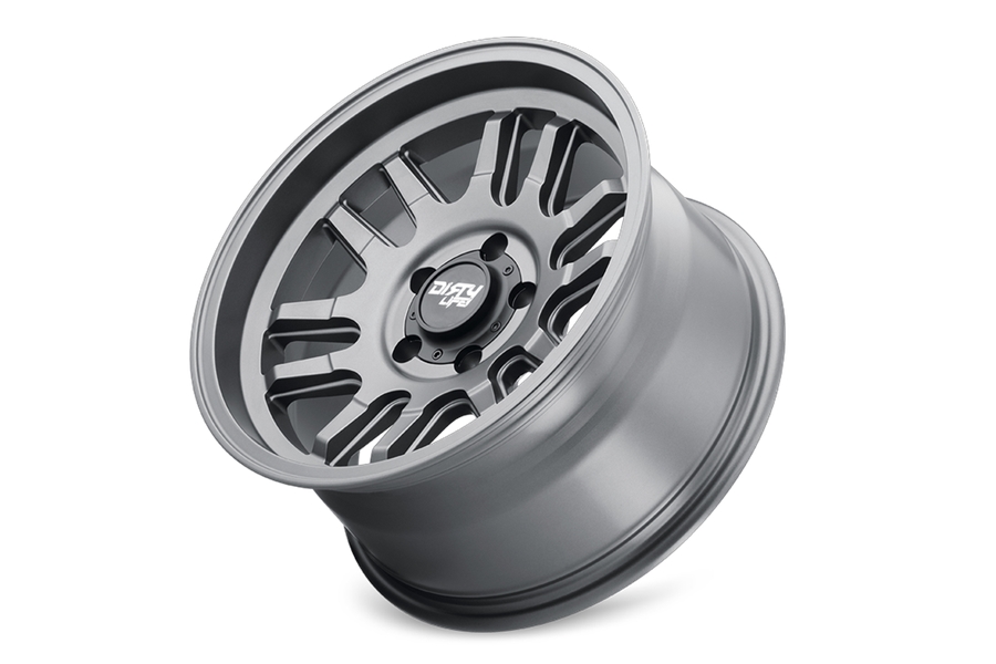 Dirty Life 9310 Canyon Series Wheel, 17x9 5x5 -12MM - Satin Graphite - JT/JL/JK