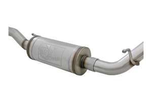 aFe Power Rebel Series 2.5in Cat-Back Exhaust System w/ BlackTips - JK