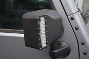 DV8 Offroad LED Mirror Housing w/Turn Signal Option - JK