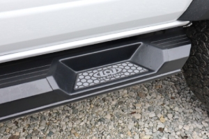 LOD Armor Lite Rock Sliders - Black Powder Coated - Bronco 4dr 2021+