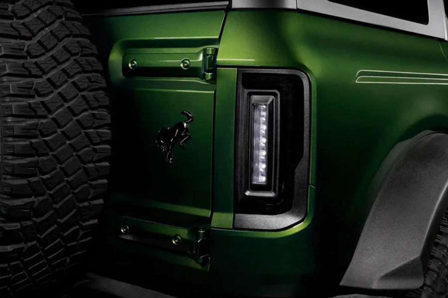Oracle V2 Flush Mount LED Tail Lights w/ Tinted Lens - Factory Halogen Tail Lights - Bronco 2021+