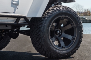 Fuel Offroad Beast D564 Series Wheel, 17x9 5x5 - Black/Dark Tint - JT/JL/JK