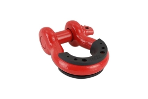 Borne Off Road 3/4in D-ring Shackle Set of 2, Red
