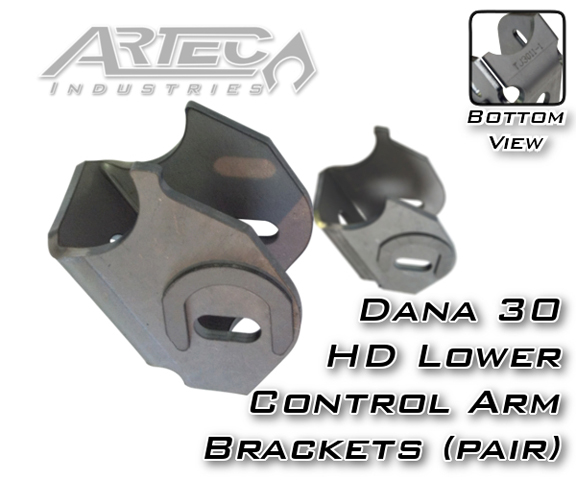 Artec Industries Dana 30 Lower Control Arm Brackets Front - LJ/TJ/XJ/ZJ