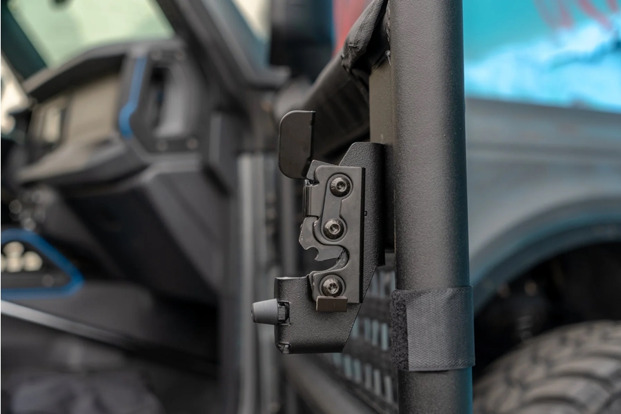 Body Armor Front Tube Doors w/ Webbing (Pair) - Bronco 2021+ 4Dr