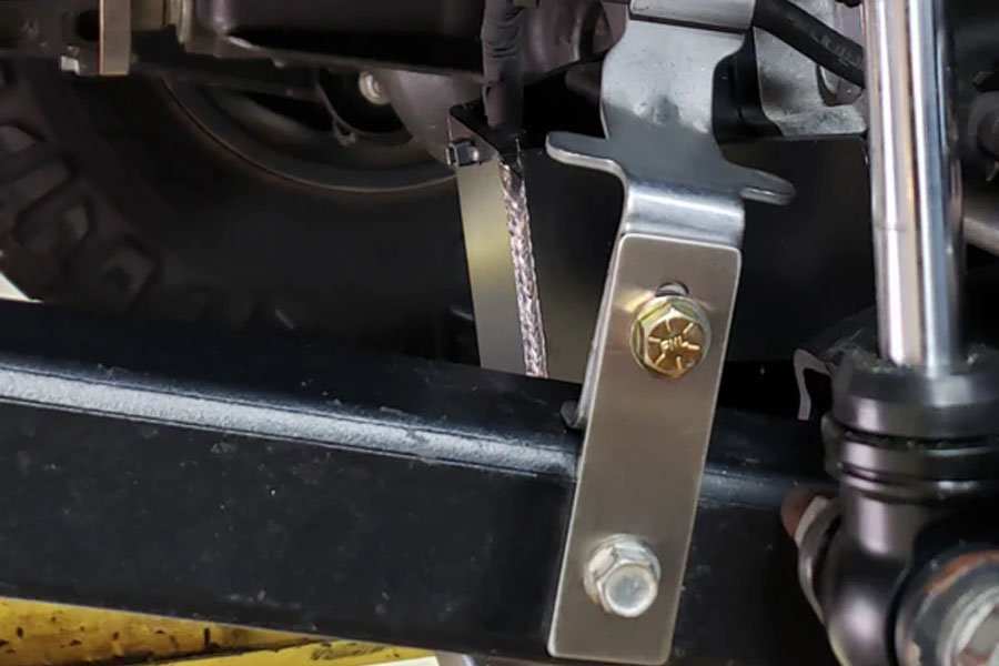 Clayton Off Road Front Brake Line Bracket Extension  - JT/JL 