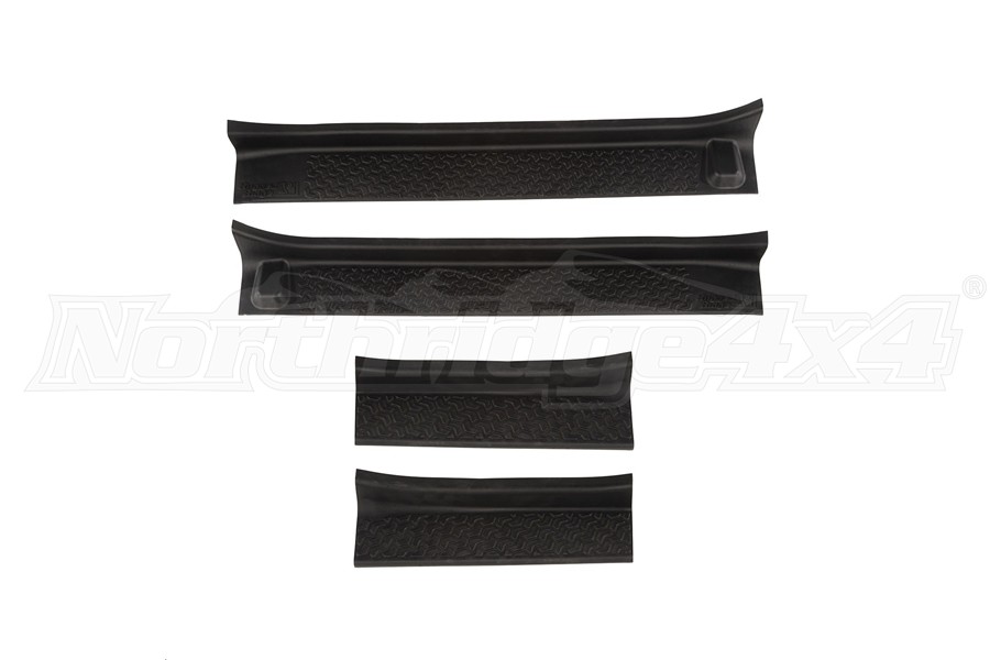 Rugged Ridge Door Entry Guard Kit Jeep Unlimited Rubicon
