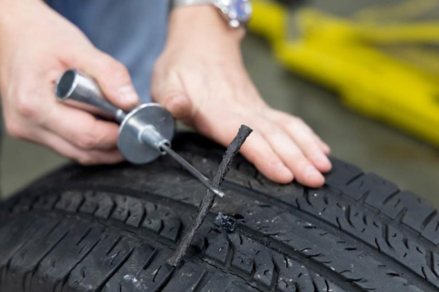 Borne Off-Road Tire Repair Kit, 69 Piece