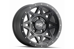 Dirty Life 9305 Theory Series Wheel, Matte Black 17X9 5x5 - JT/JL/JK