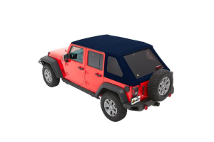 Bestop Trektop NX Plus Soft Top Navy Blue - JK 4Dr