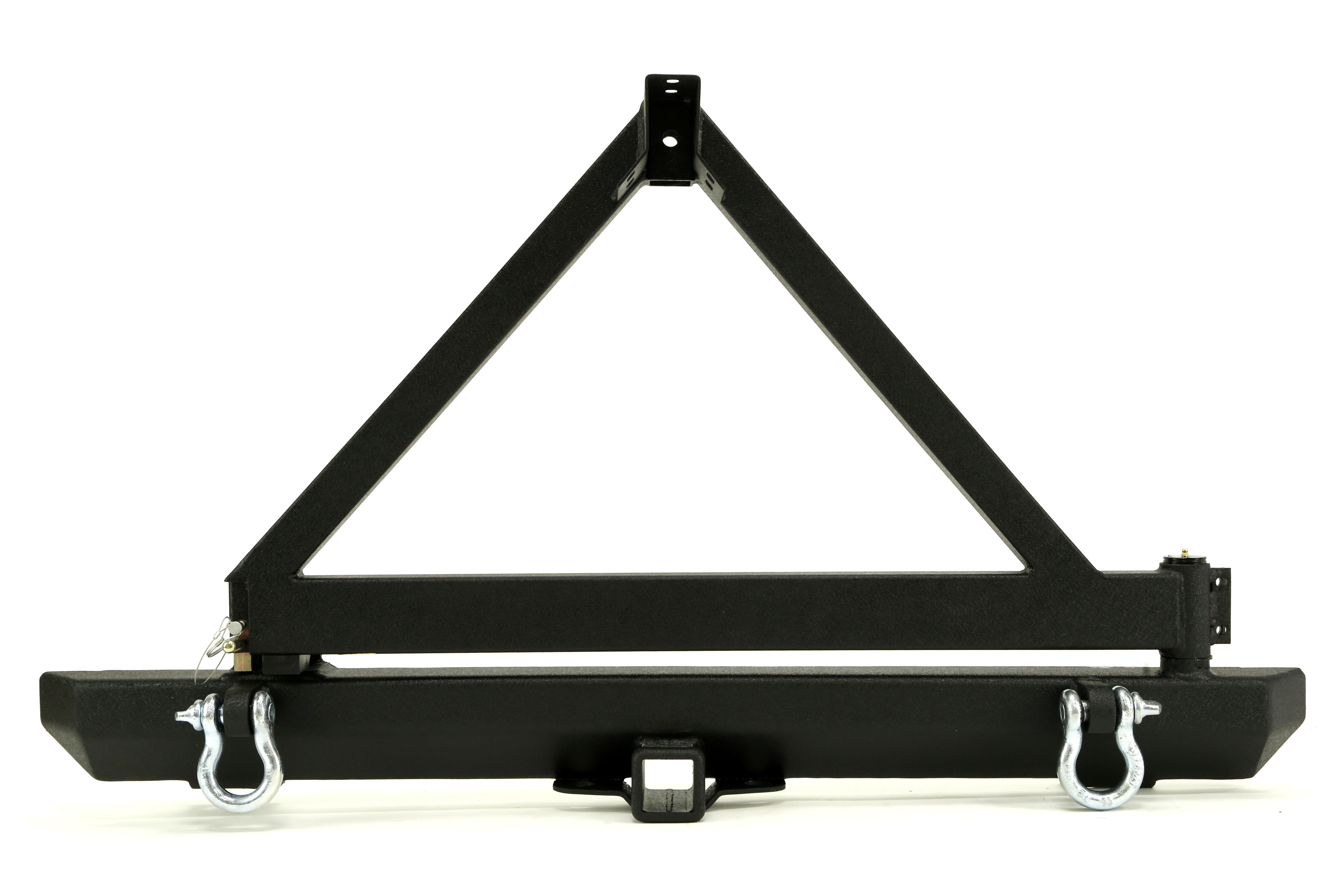 Smittybilt SRC Rear Bumper with Hitch Tire Carrier