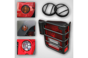 Rugged Ridge Euro Guard Light Kit  - JK