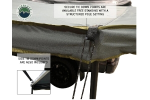 Overland Vehicle Systems Nomadic LT 270 Awning/Wall 1,2 and Mounting Brackets - Driverside