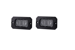 Diode Dynamics SS2 Pro Flush Mount LED Flood, RBL- Pair