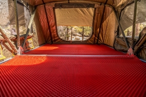Roam Vagabond XL Rooftop Tent - Forest Green/Hyper Orange