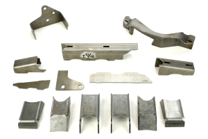 EVO Manufacturing ProTeck Dana 44 Axle Armor Kit Front - JK